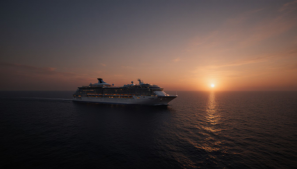 foto van Seabourn Encore begint terug