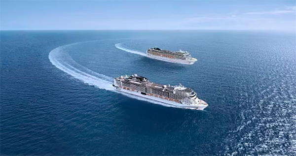 foto van MSC  herstart cruises met veiligheidsprotocol