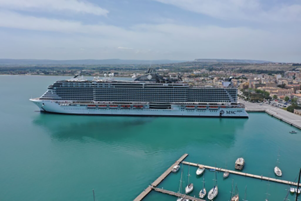 foto van MSC SEASIDE GEDOOPT IN MIAMI